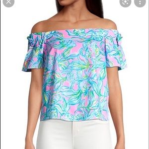 NWT Lilly Pulitzer Tamara Top. Size Medium